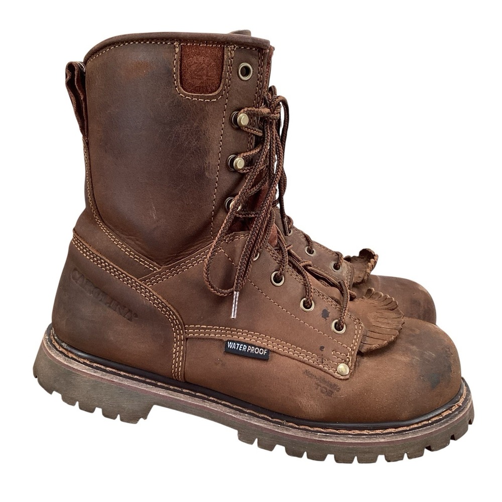 Carolina 8" Comp Toe EH Waterproof Kiltie Work Boots CA8528 Men's Size 8.5 D